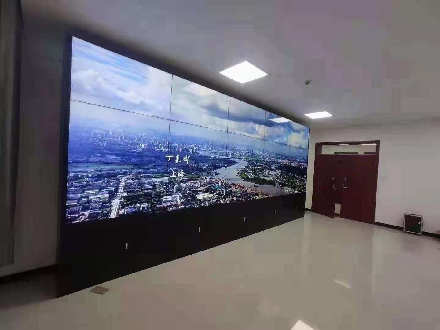 宿迁拼接屏-55寸京东方液晶拼接屏3X4案例展示